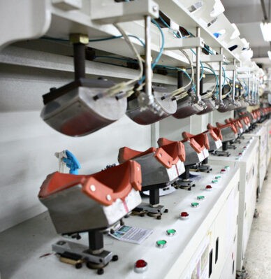 Hat-making factory