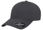 180 DELTA® SNAPBACK WITH PERFORATION in Dark Grey, from the left side